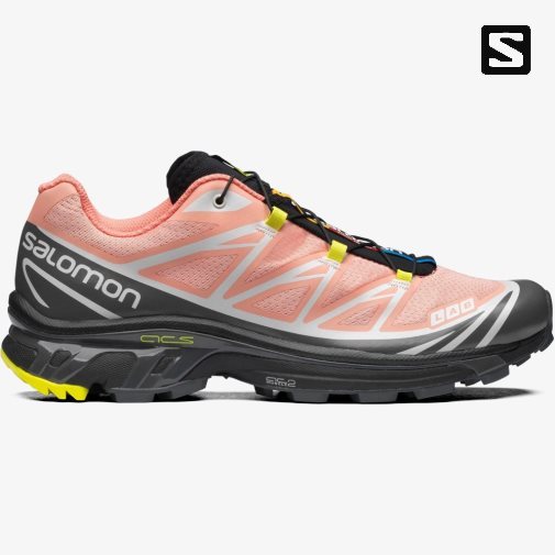 Salomon Xt-6 Tenisky Panske Koralove Čierne | SK 8TDJXB